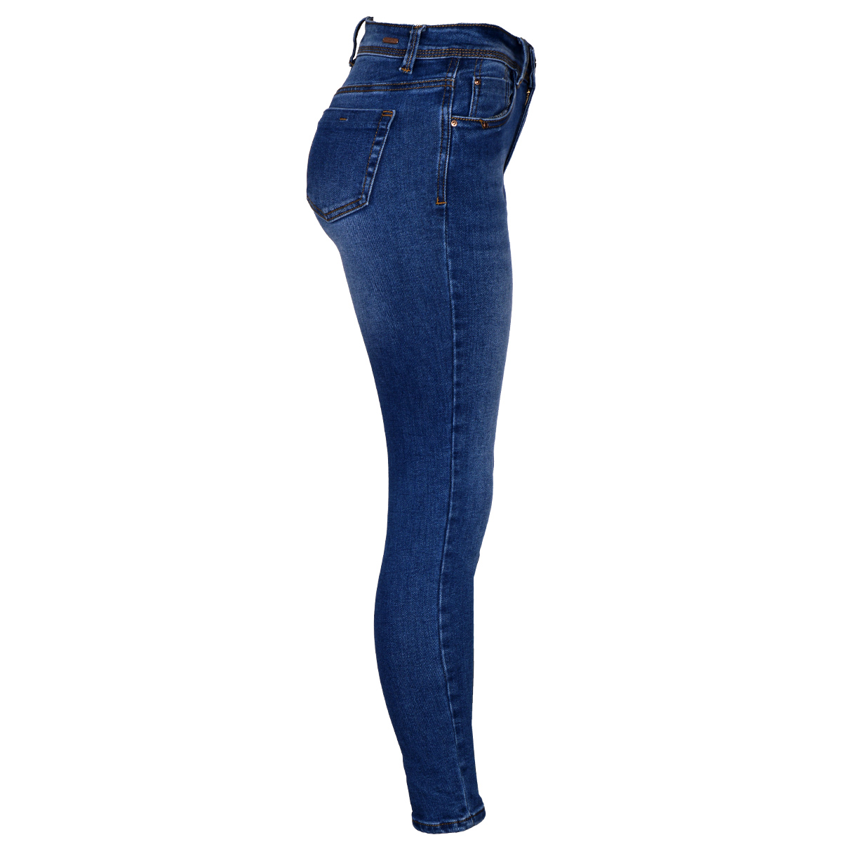 Jeans Skinny con Bolsillos Philosophy Color Azul Talla 1 para Mujer image number null