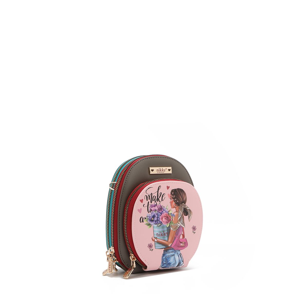 Monedero Nikky Rosa para Mujer image number null
