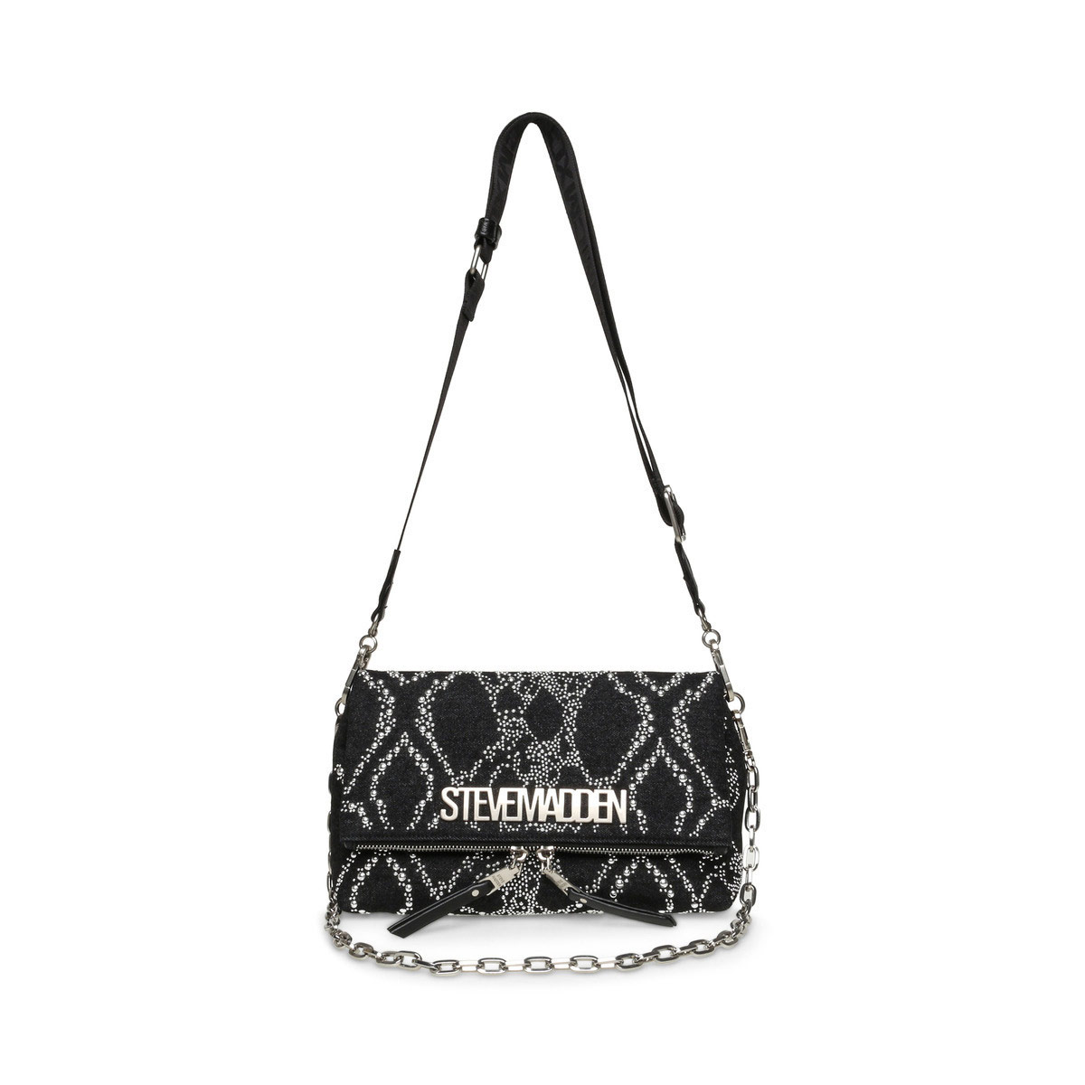 Satchel Color Negro Steve Madden para Mujer image number null