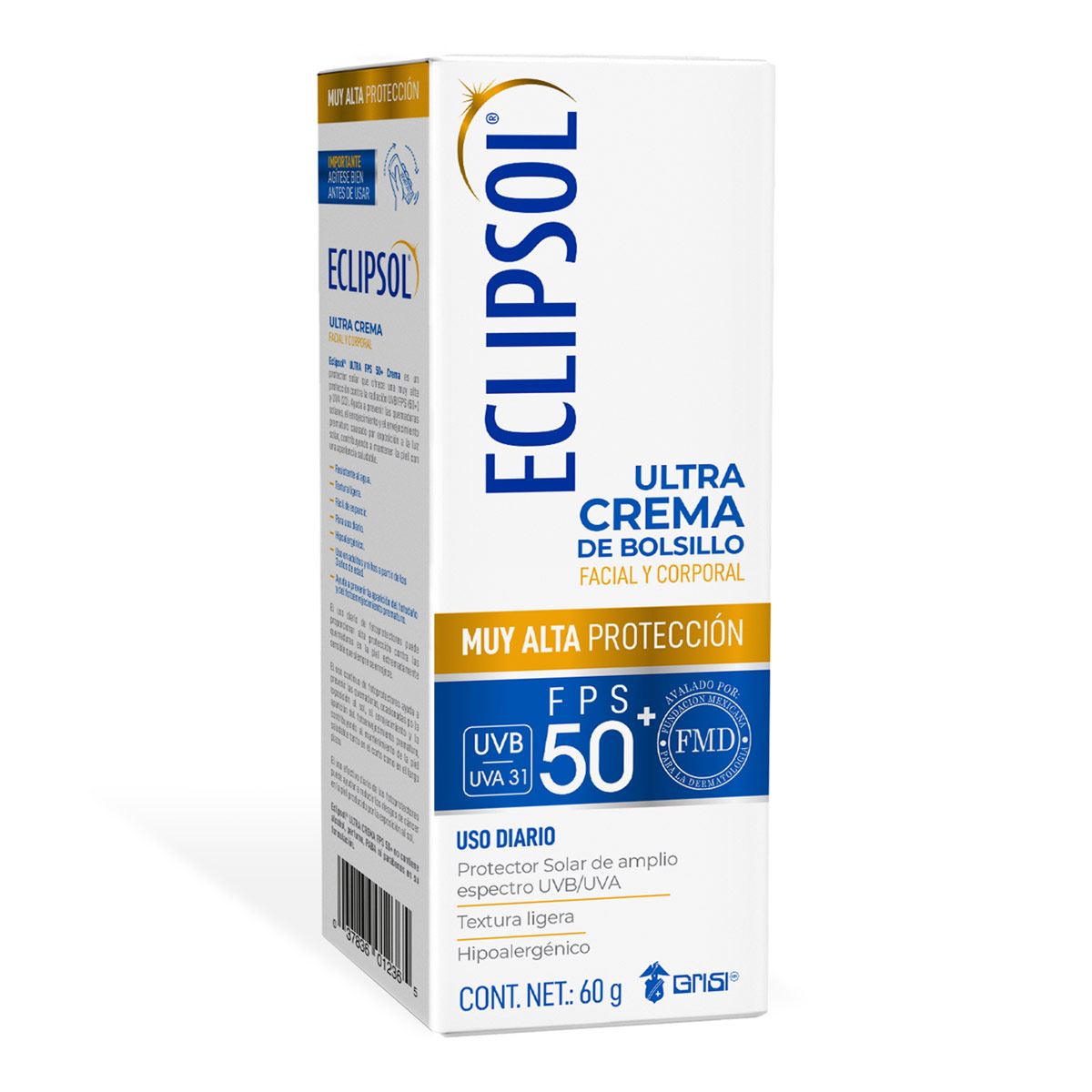 Protector Solar Facial y Corporal Eclipsol 60g image number null