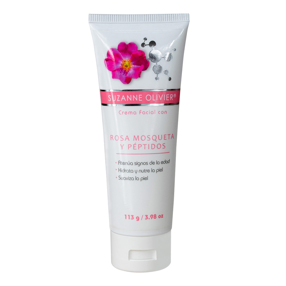 Crema facial con Rosa mosqueta y Péptidos 113g image number null