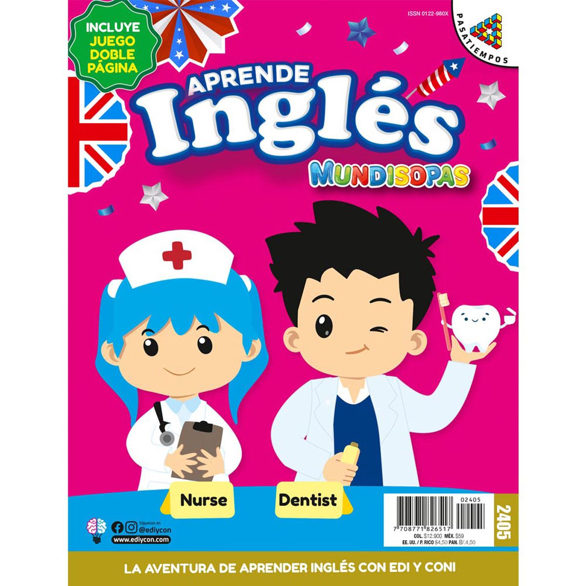 Mundisopas Aprende A Escribir / Inglés image number null