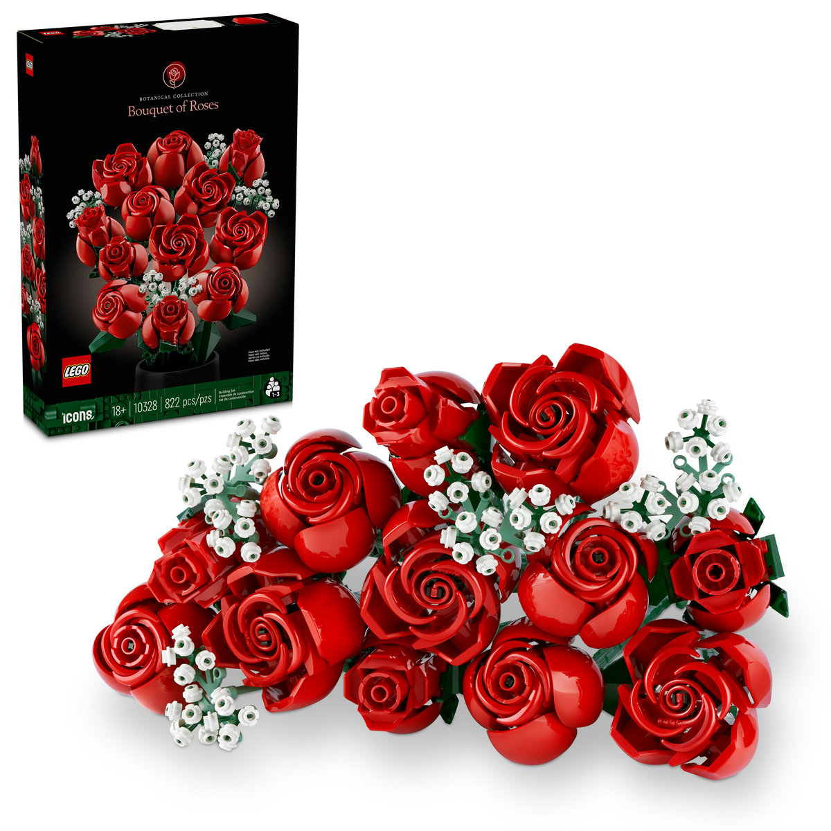 LEGO® Ramo de Rosas image number null