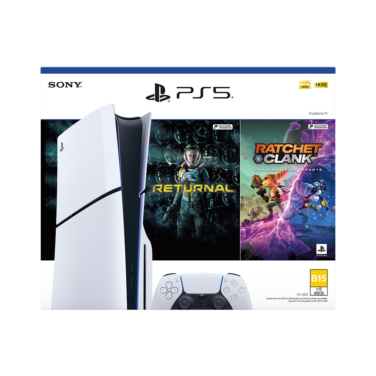 Consola PS5 Slim 1 TB Bundle Estándar image number null