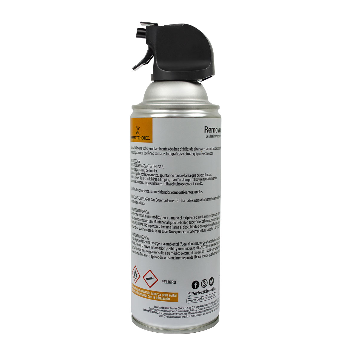 Aire Comprimido Perfect Choice E-DUSTER 330 ml image number null