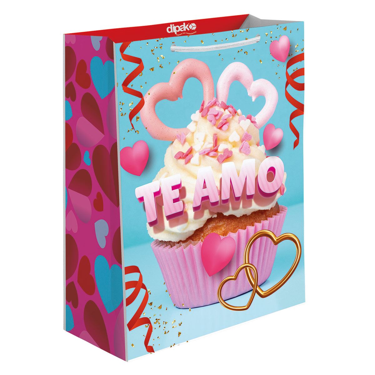 Bolsa de regalo Hs notas de amor tama&ntilde;o chica image number null