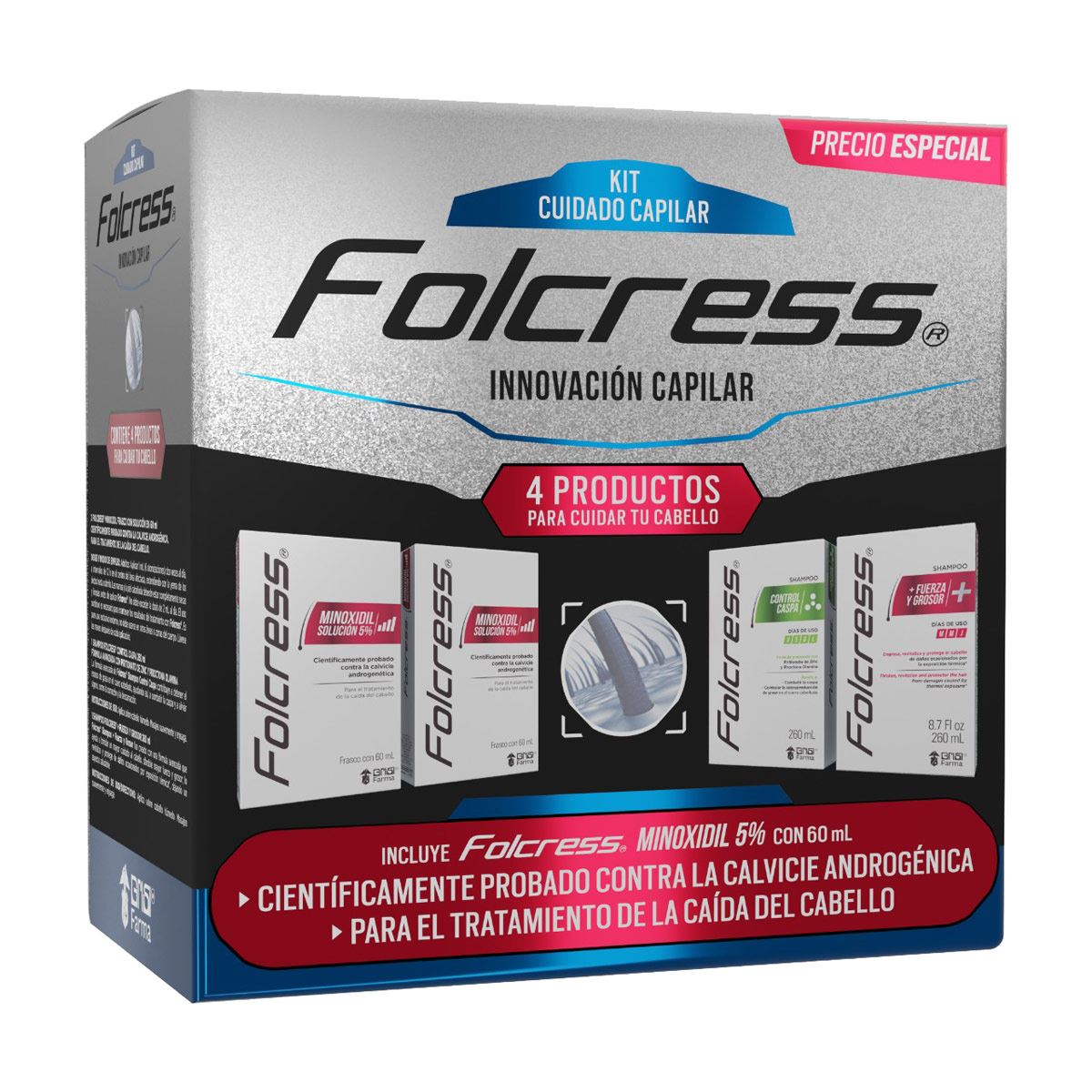 Folcress sol 60ml 5% inic image number null