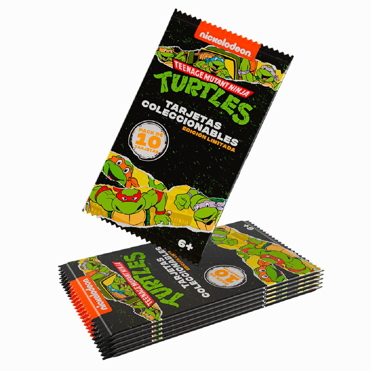 Sobre c/10 Tarjetas Coleccionables Tennage Mutant Ninja image number null
