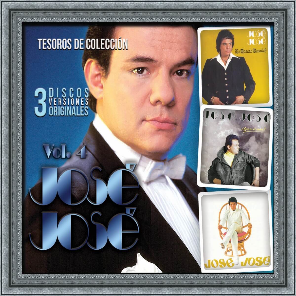 CD3 José José Tesoros de colección vol.4 : Lo pasado pasado / José José / ¿Qué es el amor? image number null