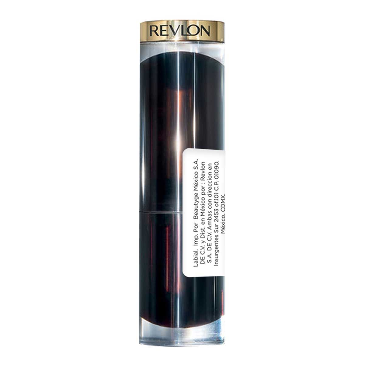 Labial Super Lustrous Glass Shine BlackCherry Revlon image number null