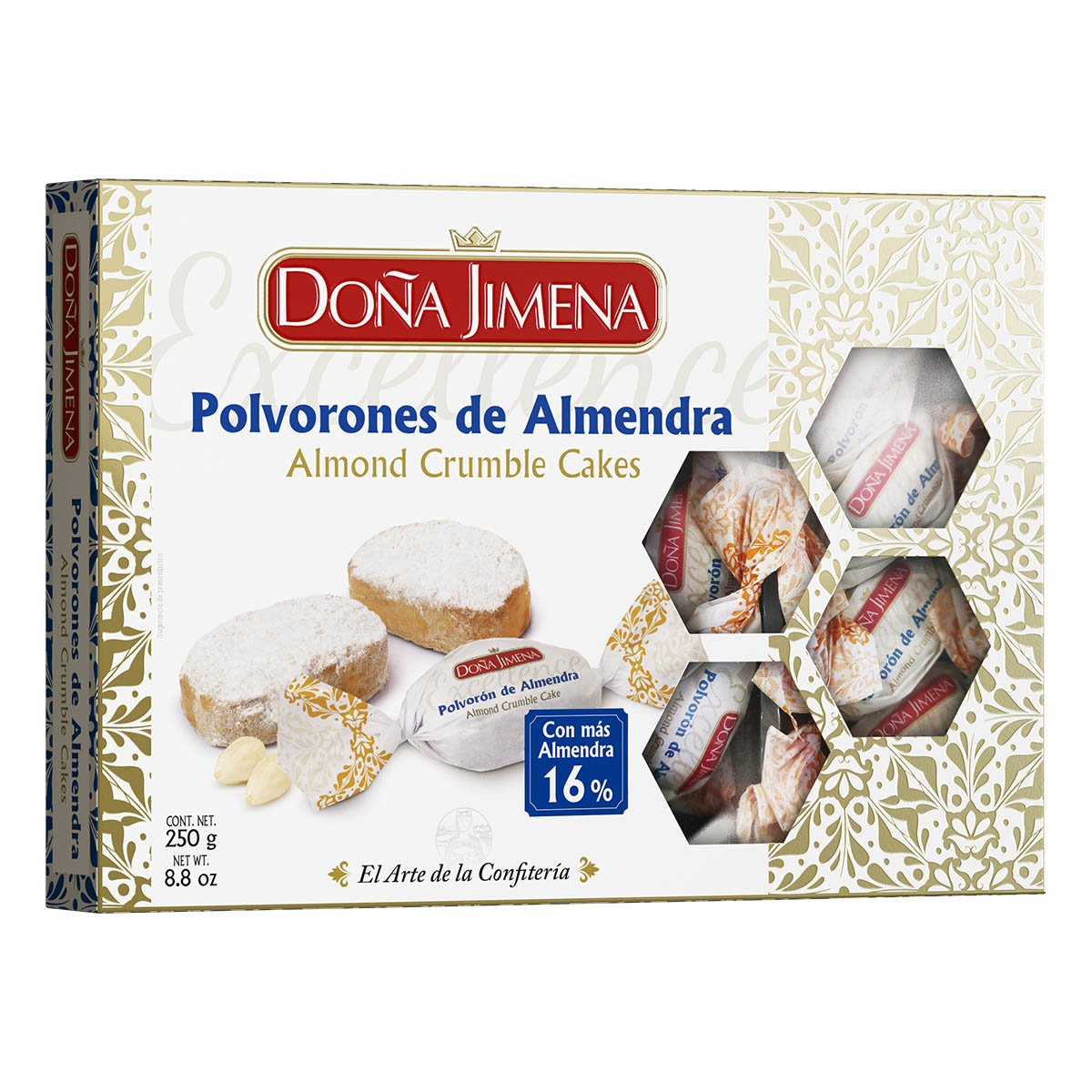 Polvoron De Almendra Excellence Doña Jimena 250g image number null