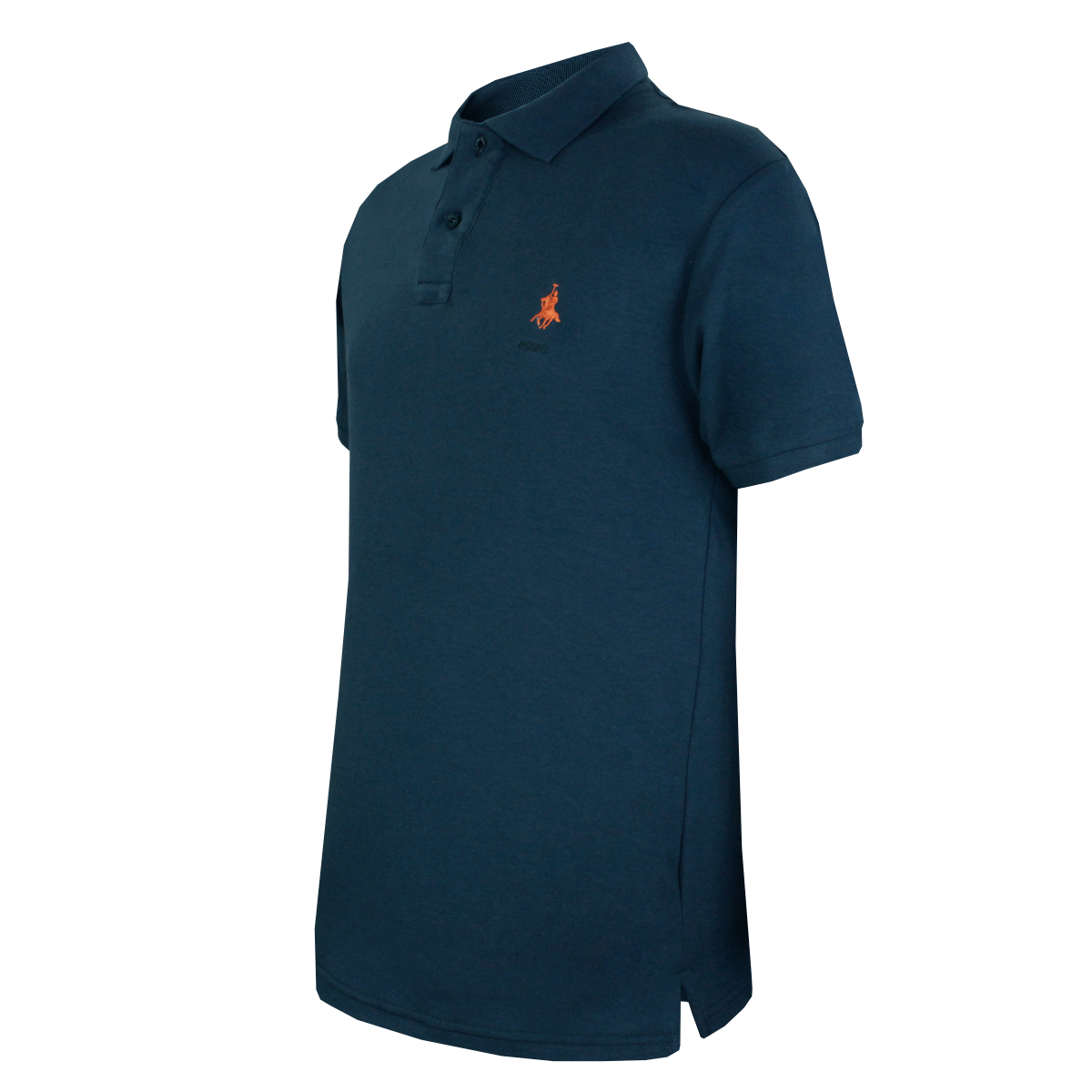 Playera Lisa Polo Club Azul Para Hombre EG image number null