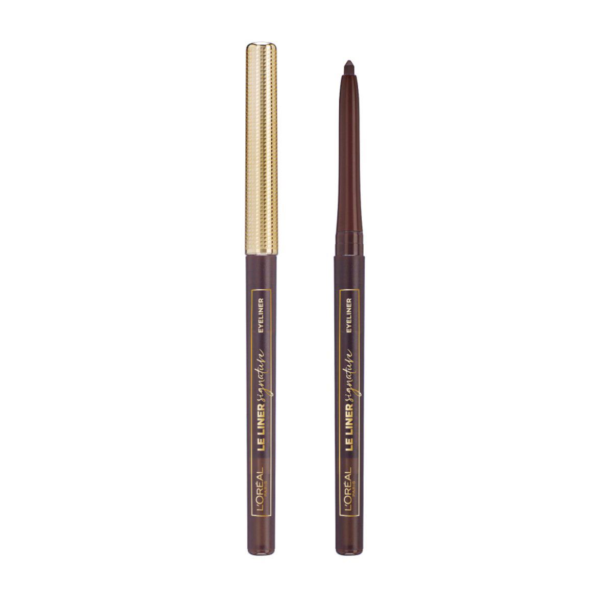 Delineador de Ojos L'Oréal Paris Le Liner Signature 05 Brown Silk 28g image number null