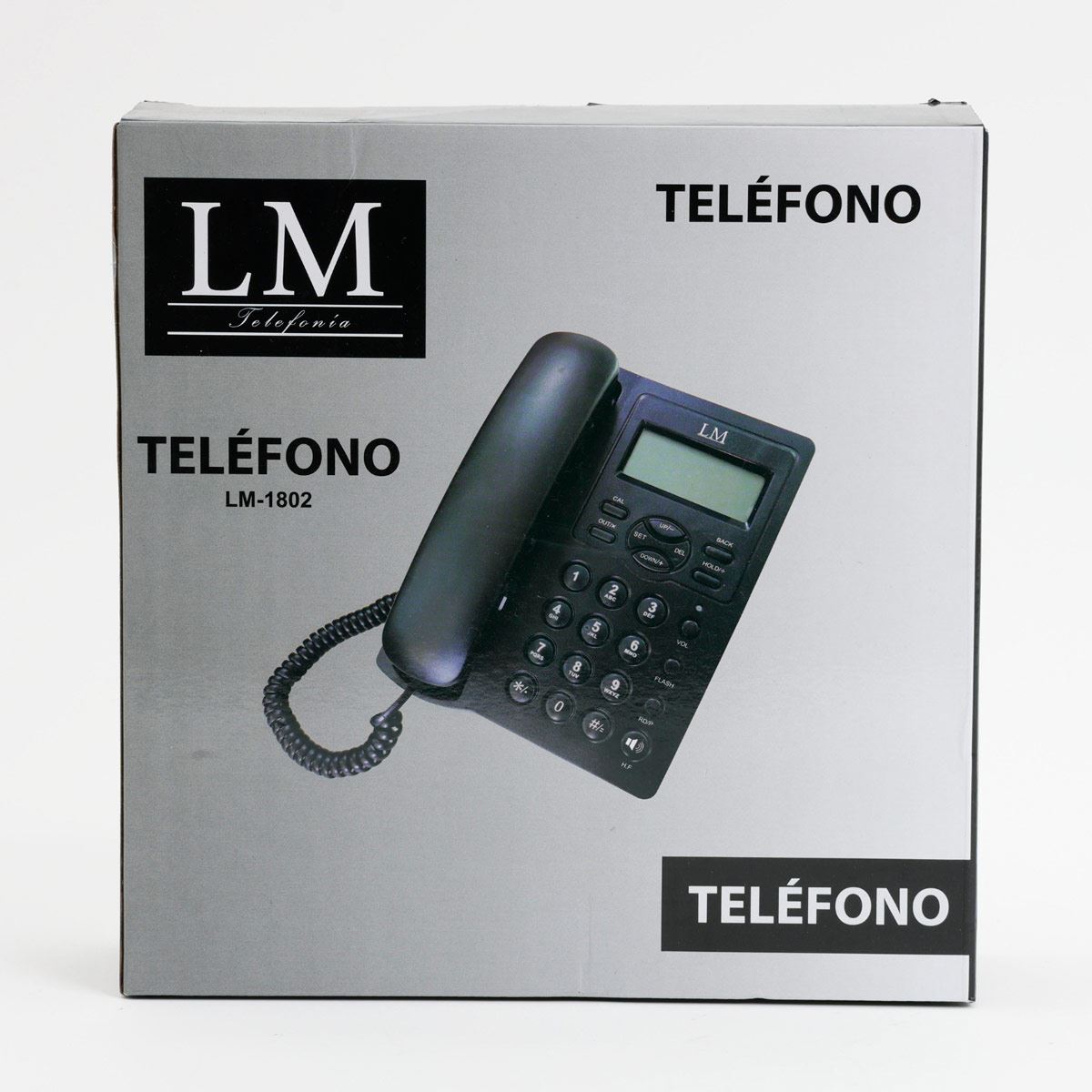Tel&eacute;fono De Escritorio Al&aacute;mbrico LM-1802 image number null