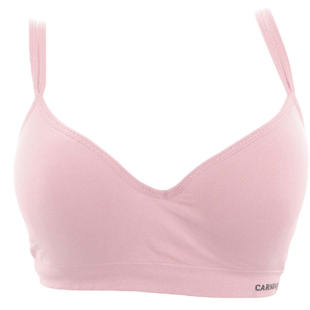 Brassiere Carnival Deportivo con varilla modelo 23780 talla 32B color rosa dama image number null