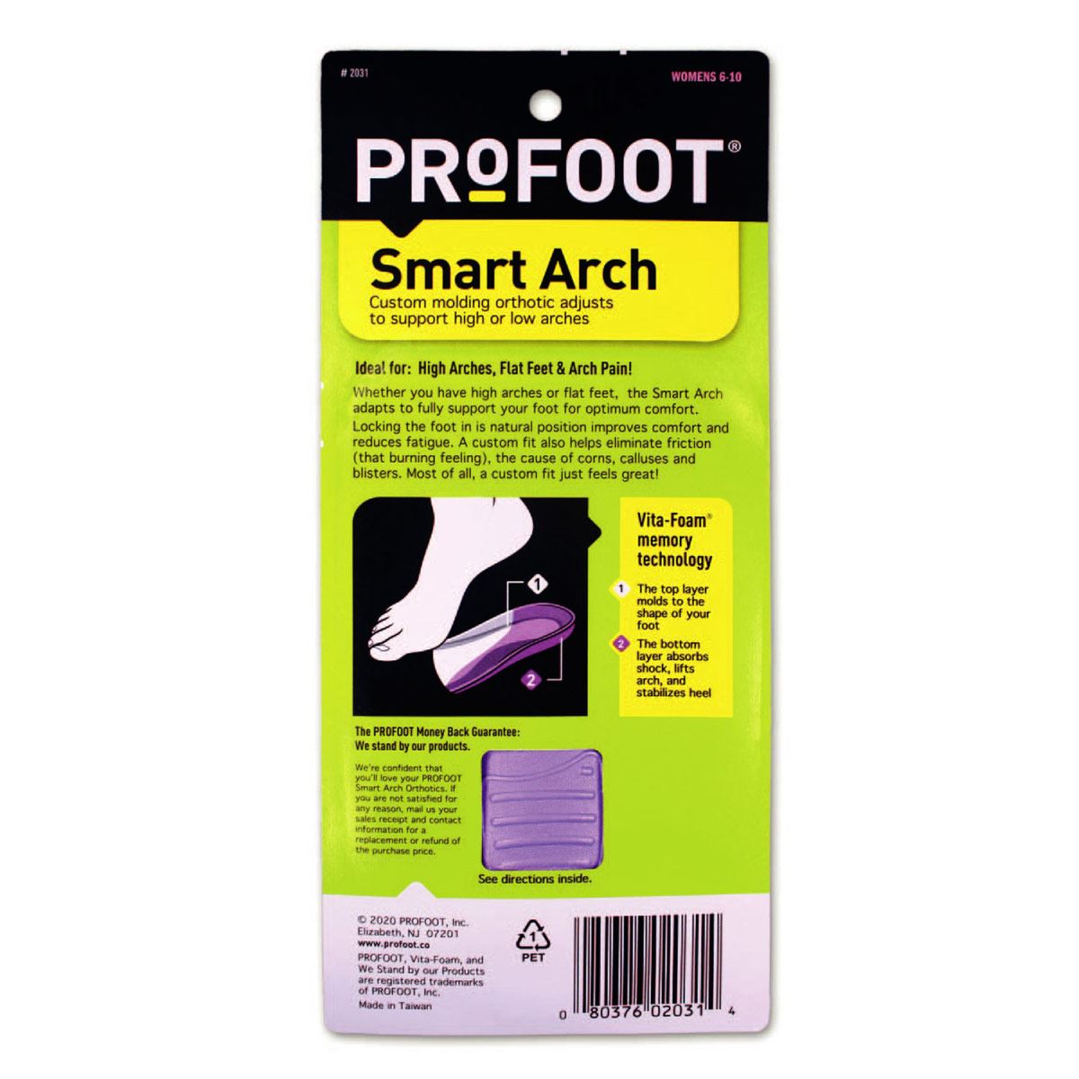 Plantillas con Arco Inteligente para Mujer Profoot image number null