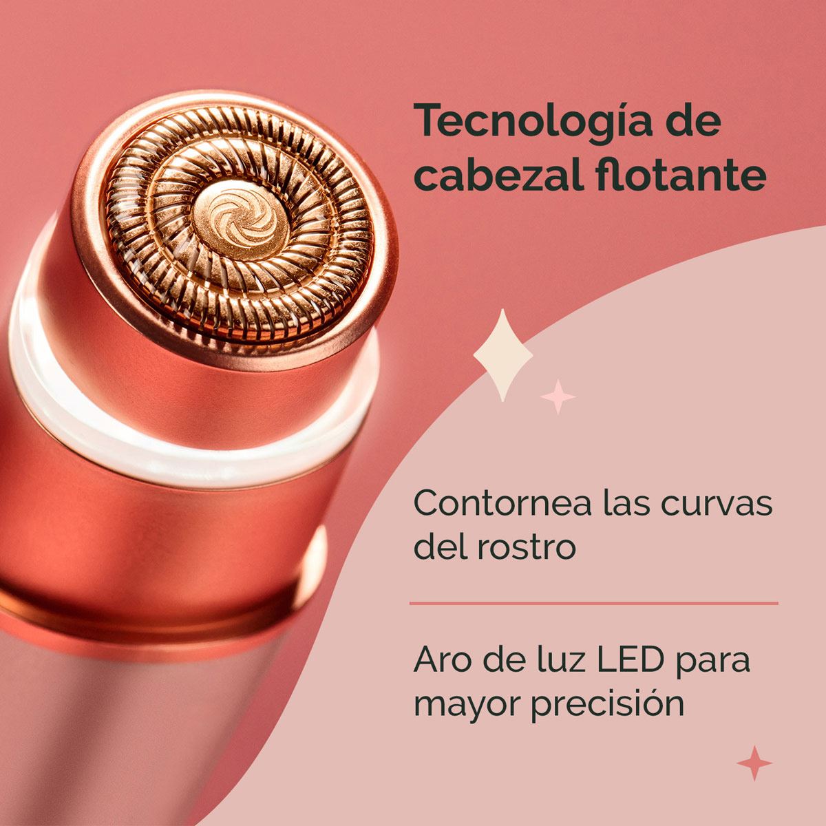 Removedor de Vello Facial Finishing Touch Flawless Rosé image number null
