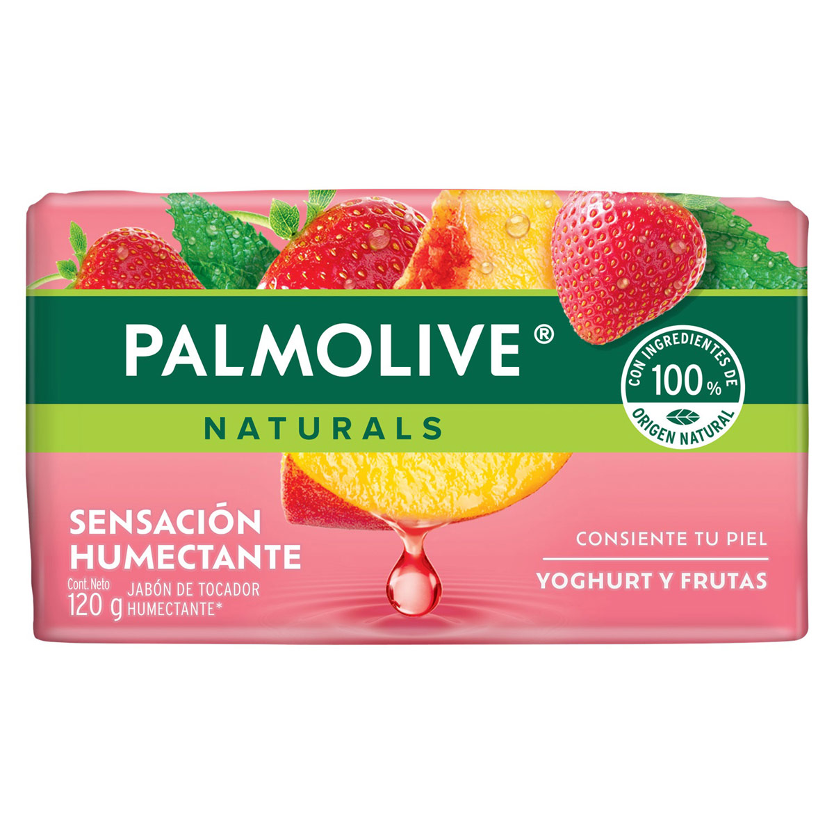 Jab&oacute;n Yoghurt y Frutas 120 g Palmolive image number null