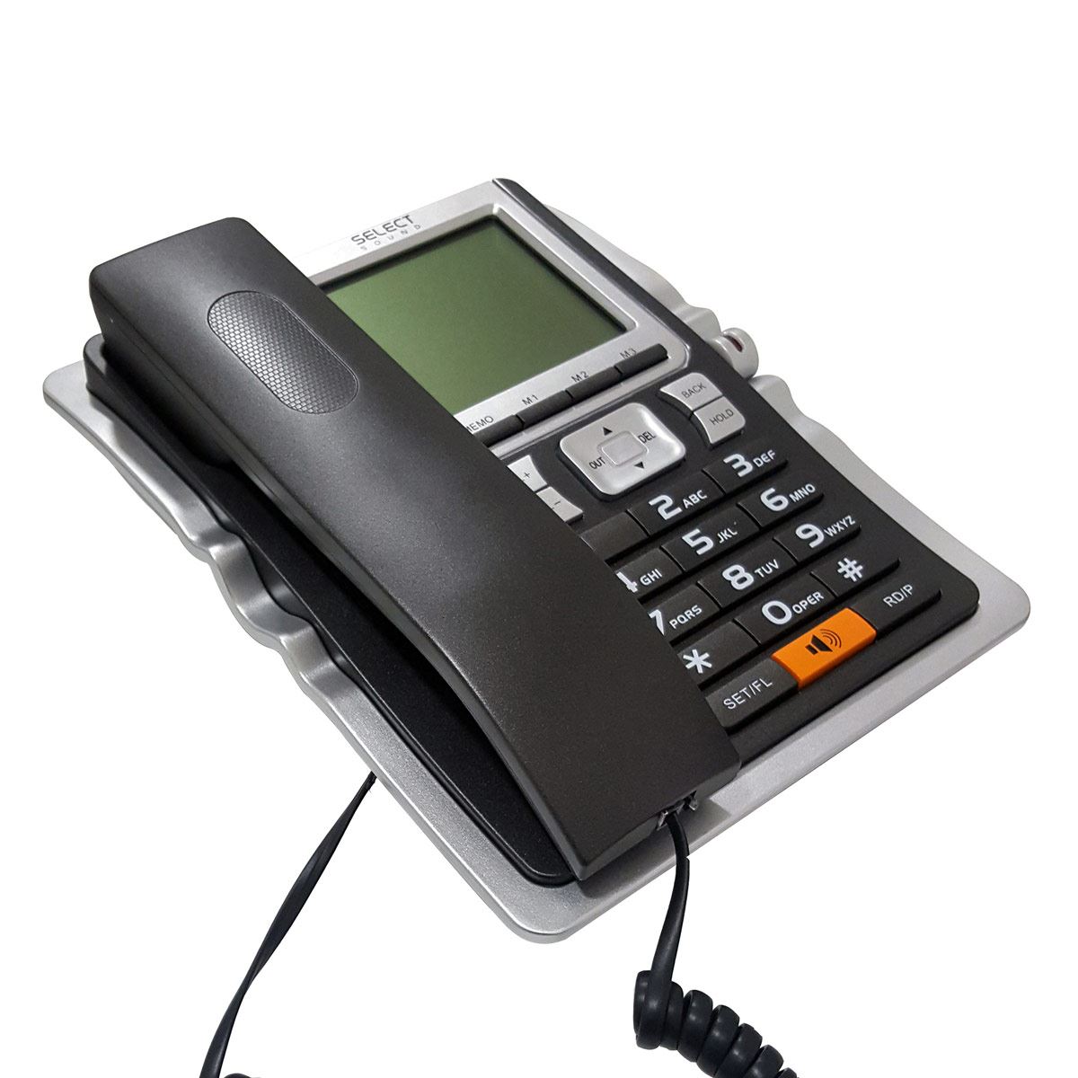 Teléfono Alámbrico Select Sound 8028 Negro image number null