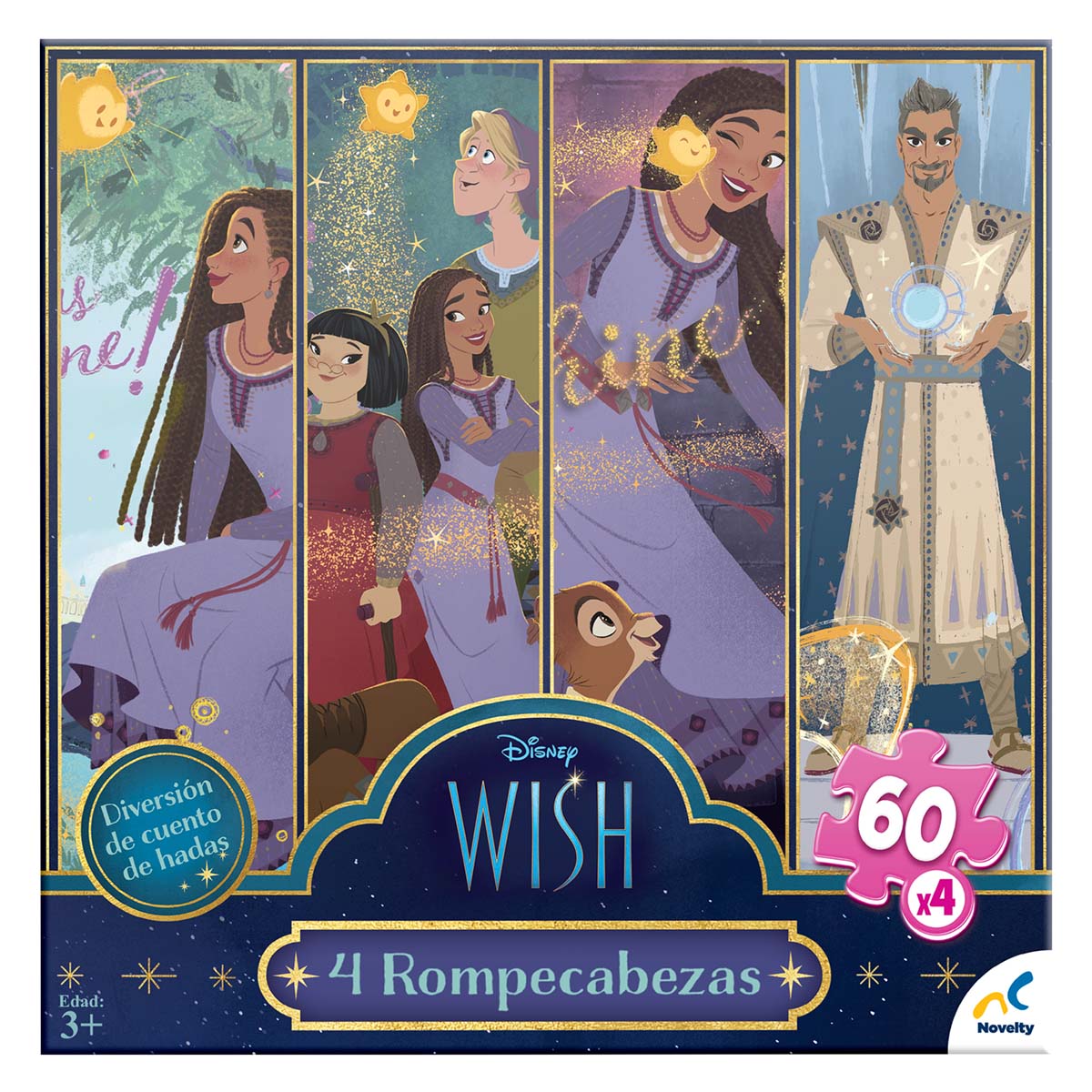 Rompecabezas 4 en 1 Wish image number null