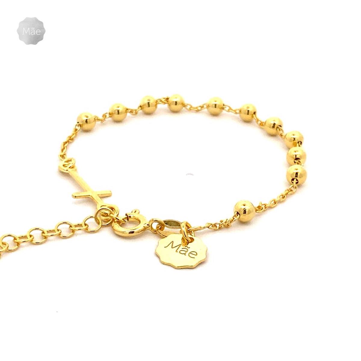 Pulsera decenario dorada image number null