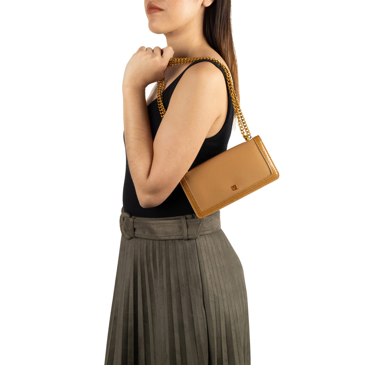 Billetera Flap Cloe Cafe para Mujer Cloe image number null