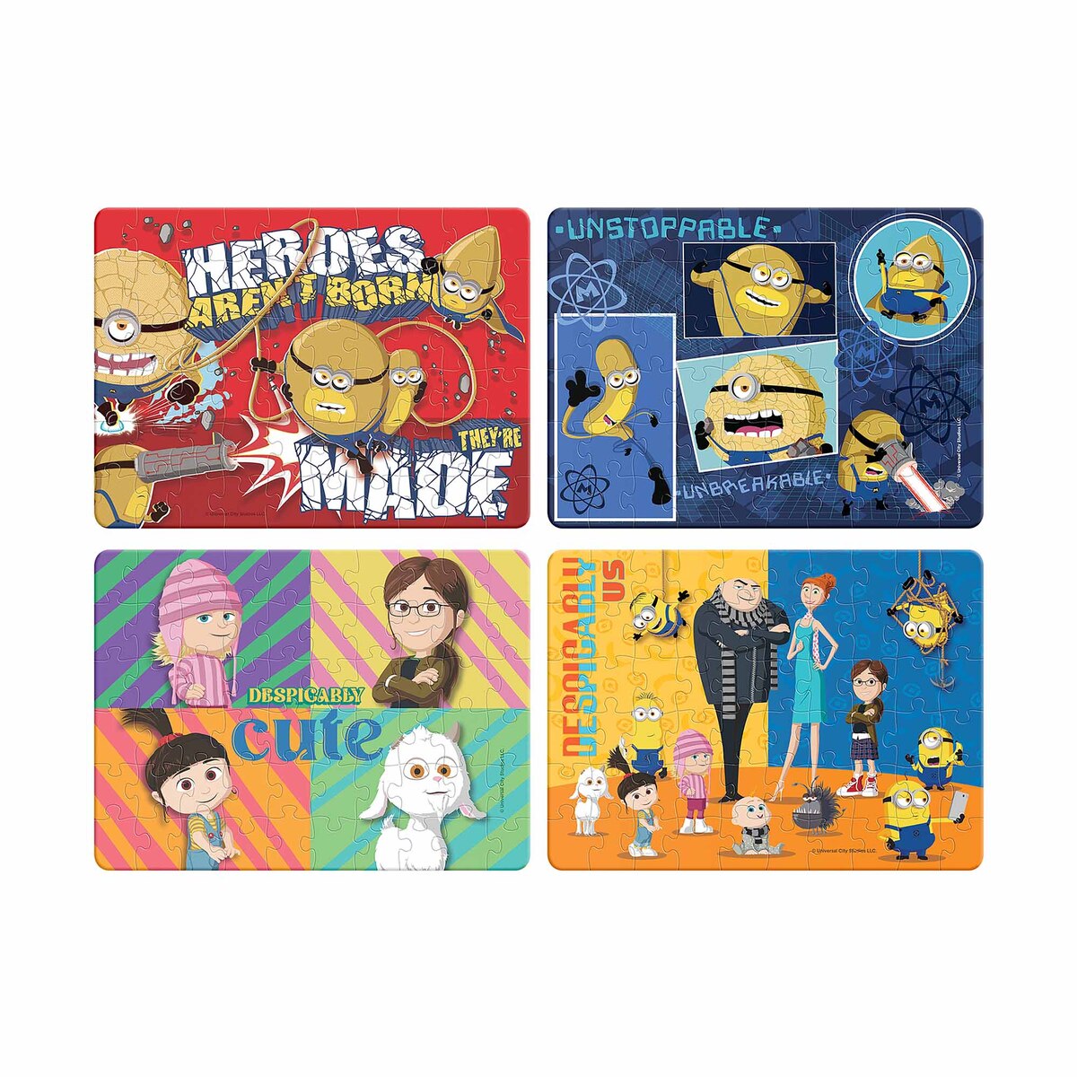 Rompecabezas 4 en 1 Mi Villano Favorito 4 Novelty image number null