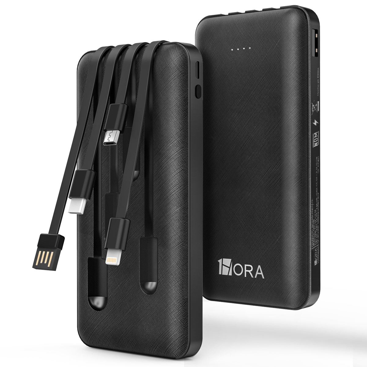 Batería 1 Hora 10000 mAh 2.1A con Cables Integrados image number null
