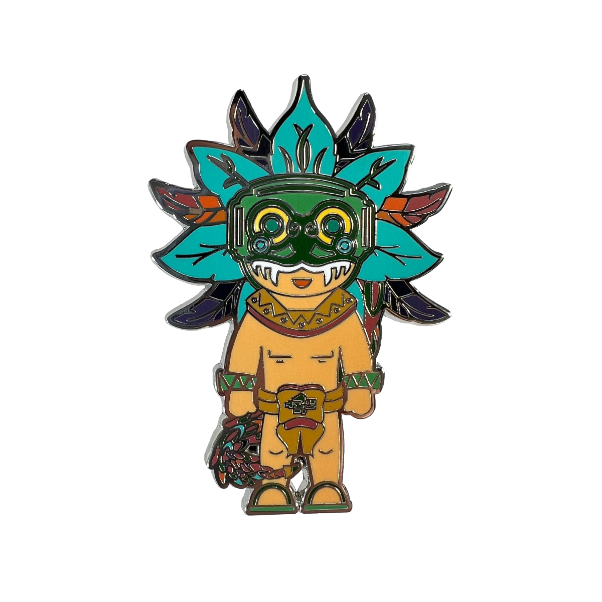 Pin Metálico Prehispánico Ikal By Mexico image number null