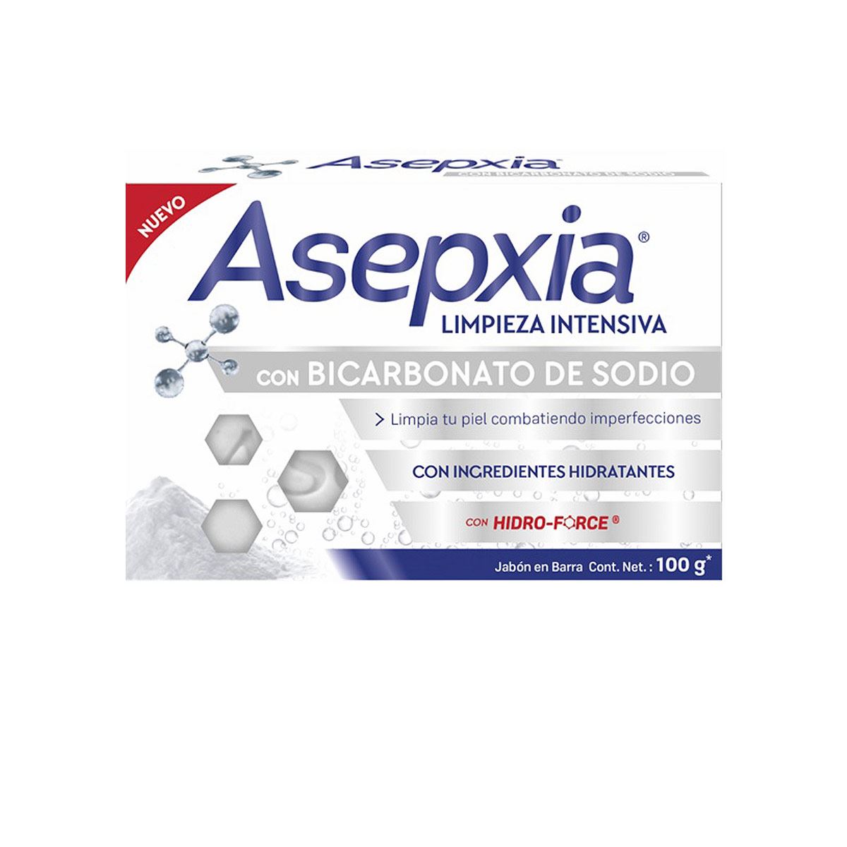 Asepxia jabón bicarbonato 100 g image number null