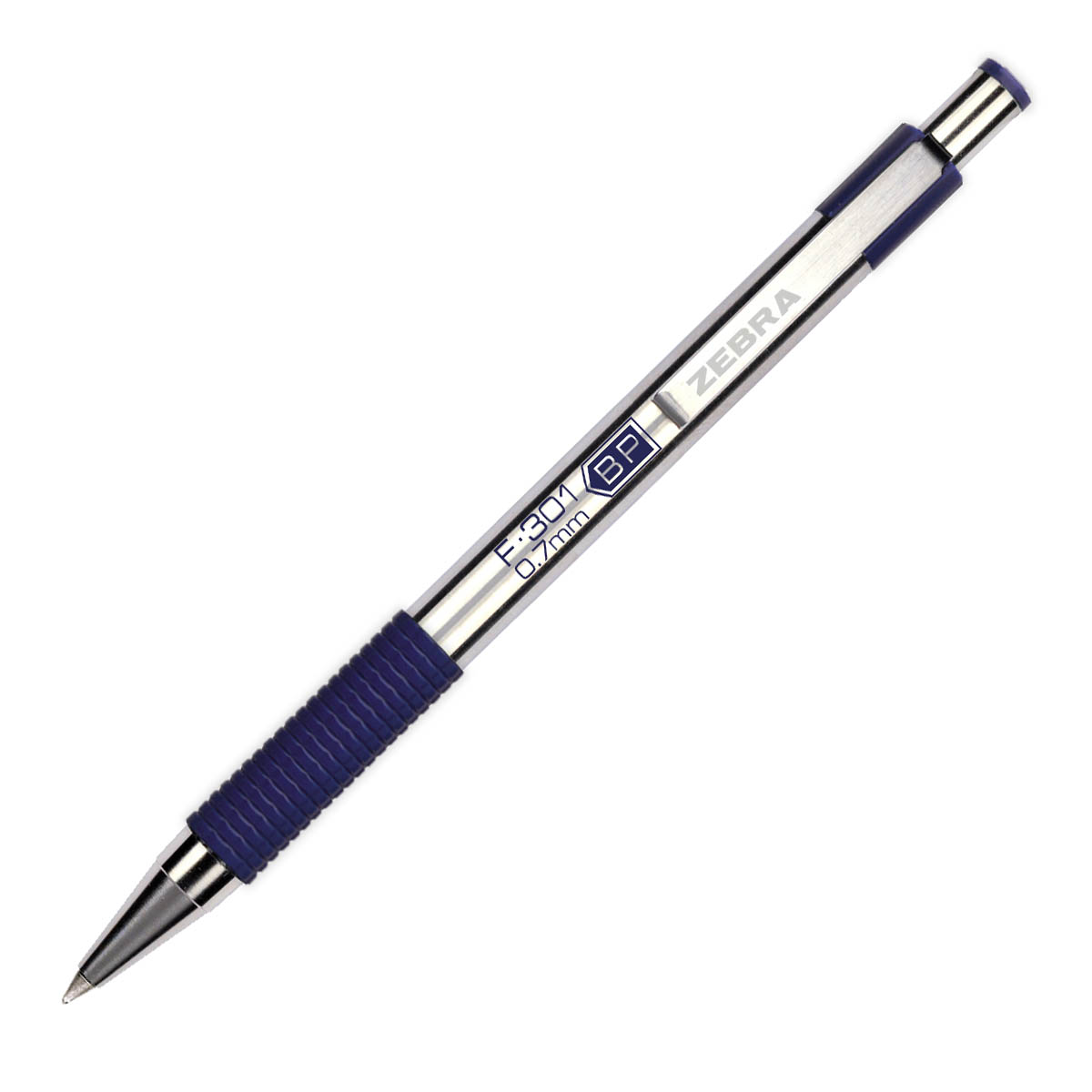 Bol&iacute;grafo Con Sistema Retr&aacute;ctil Azul image number null