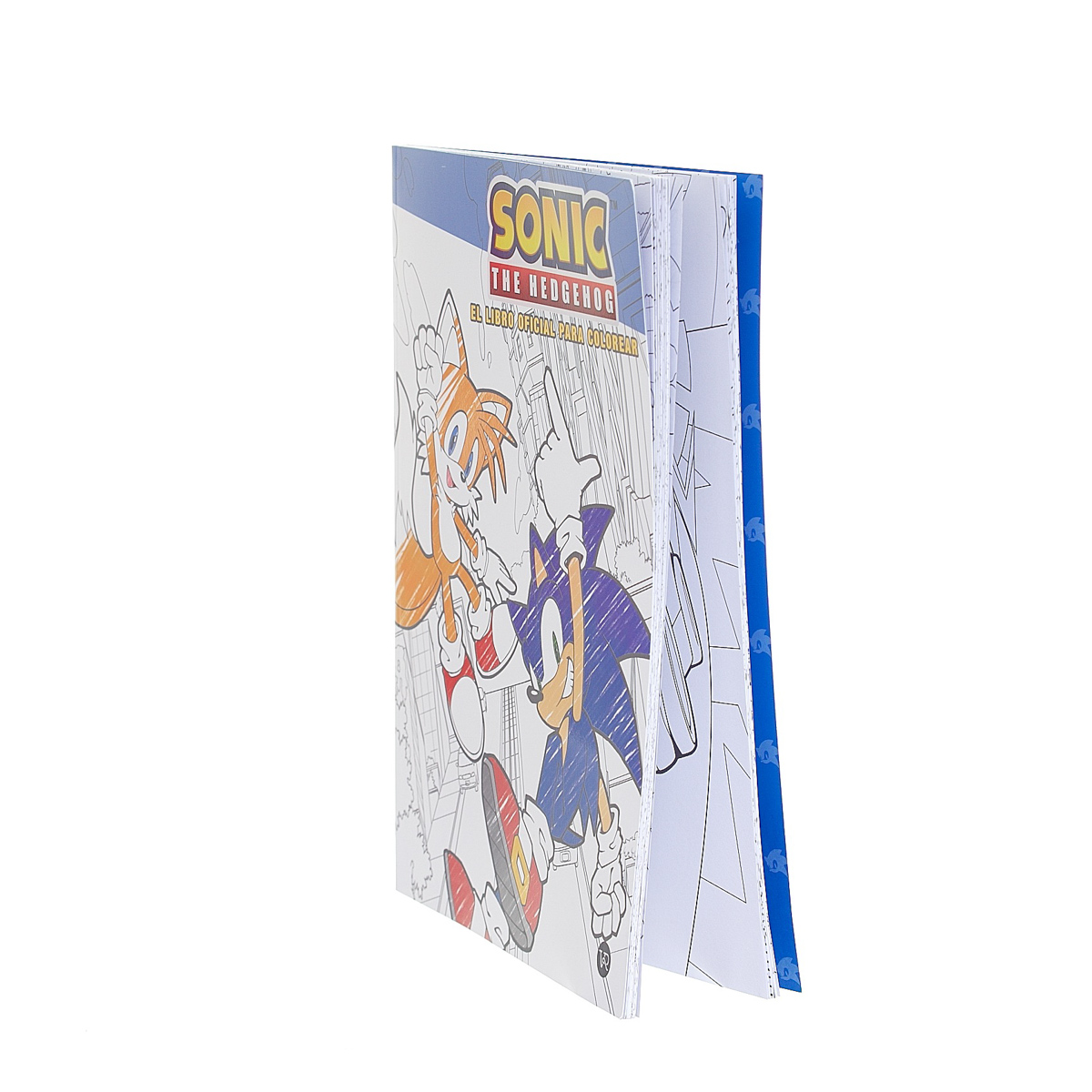 Sonic The Hedgehog El Libro Oficial Para Colorear image number null