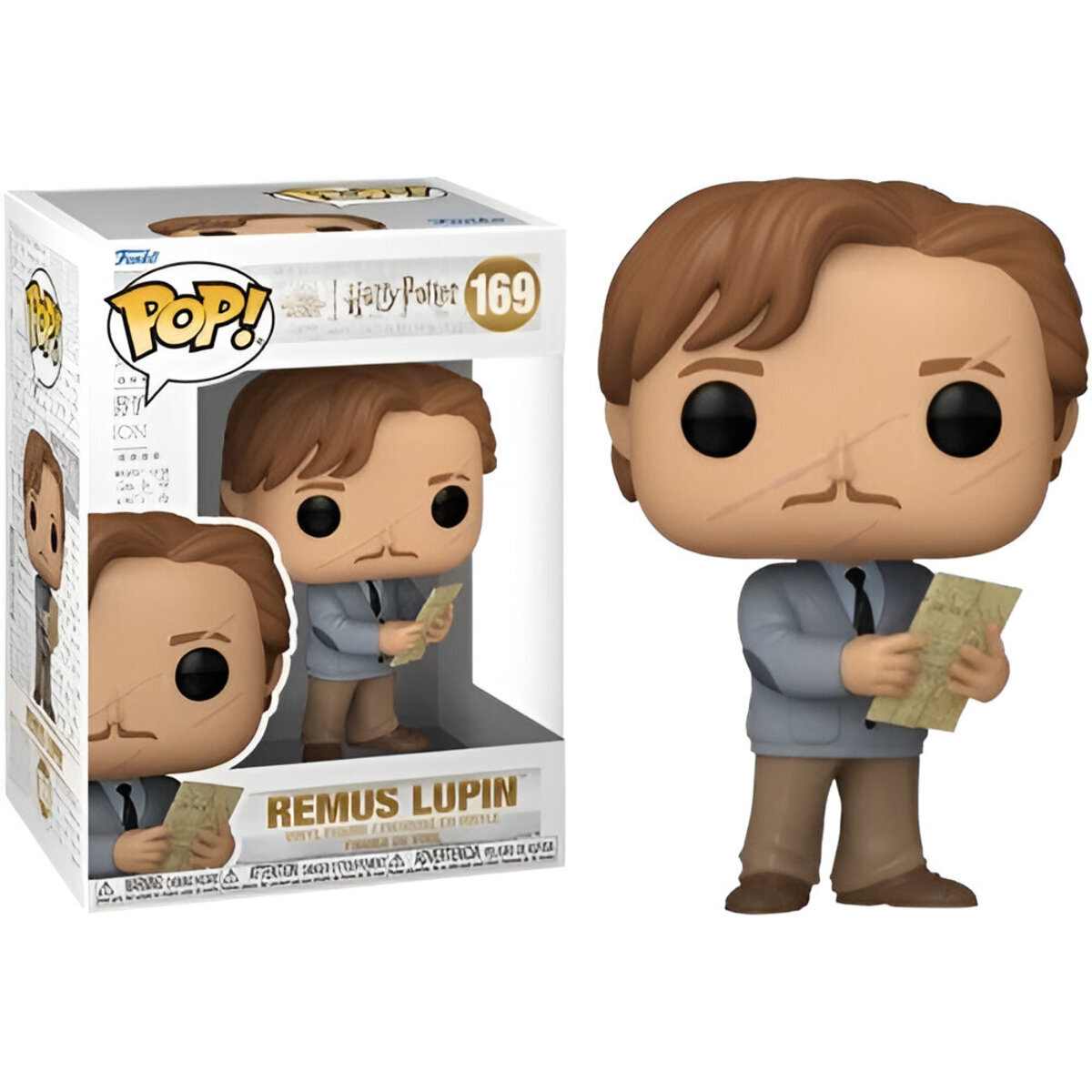 Funko Pop Movies: Harry Potter y El Prisionero de Azkaban Lupin con Mapa image number null