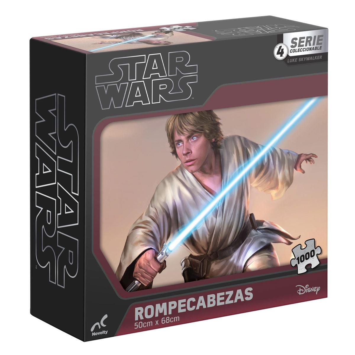 Rompecabezas de 1000 piezas Personajes Star Wars - Luke Skywalker image number null