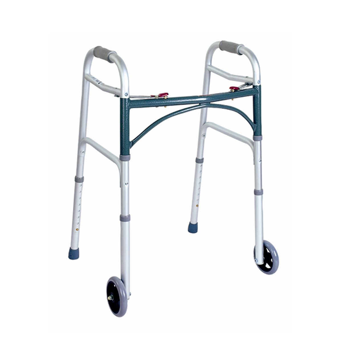 Andadera Plegable con llantas delanteras image number null