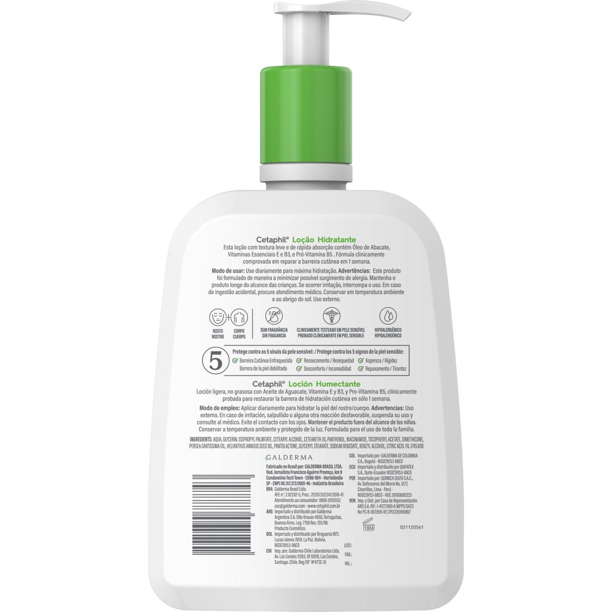Cetaphil Loción Humectante 473ml image number null