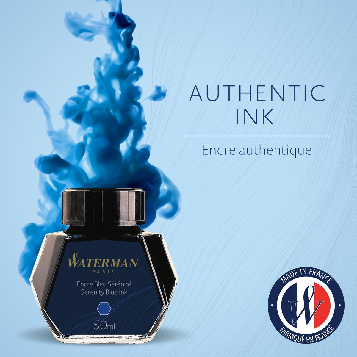 Frasco tinta Waterman color azul image number null