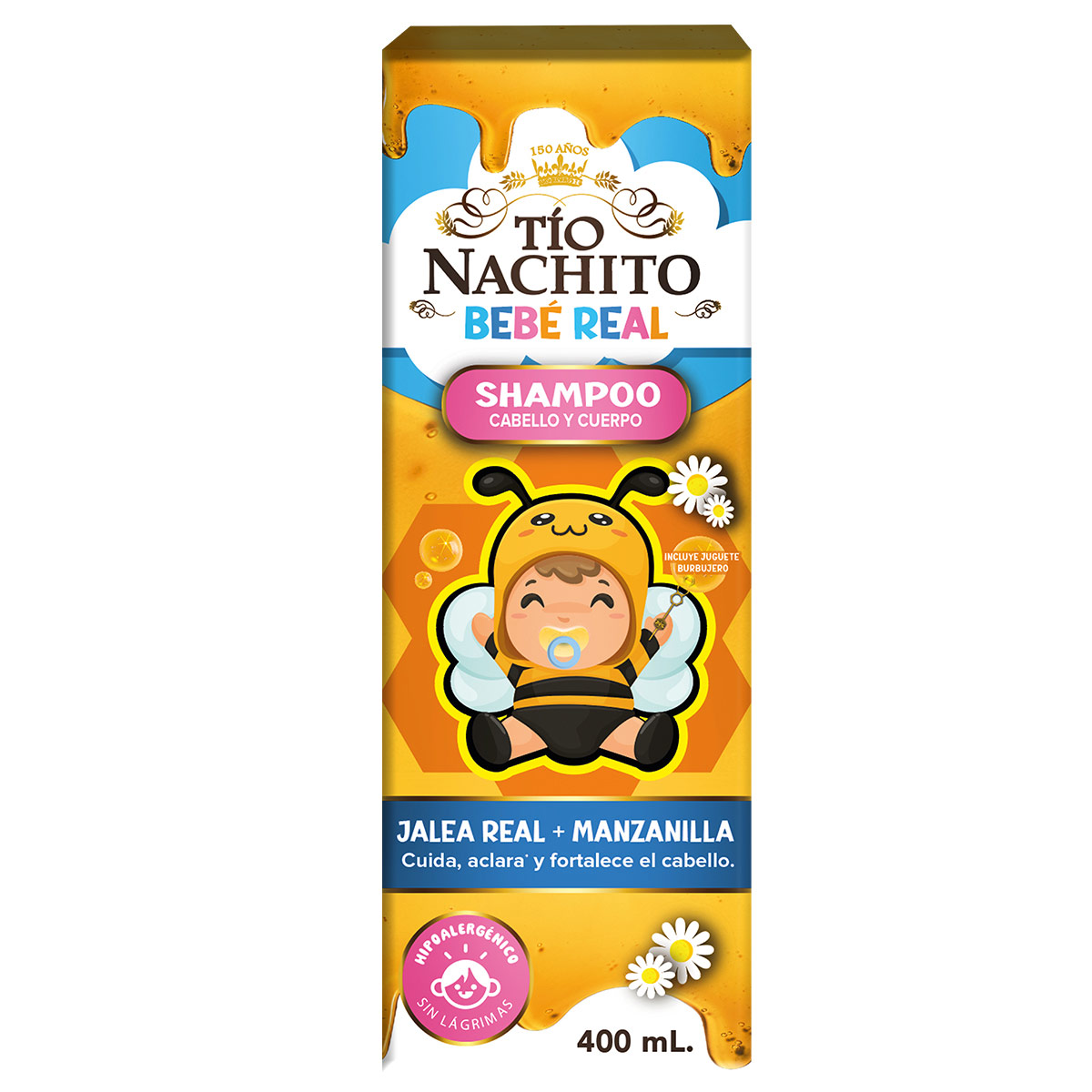 Tio nachito shampoo 2 en 1 400ml image number null
