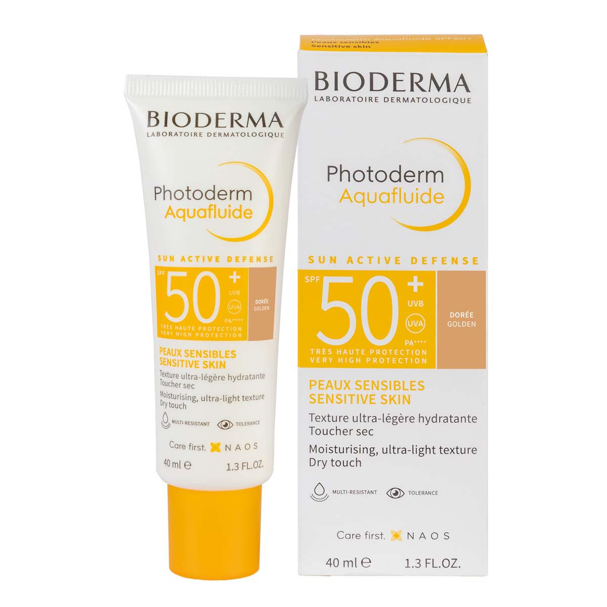 Photoderm Aquafluido SPF50+ Tono Dorado 40ml image number null