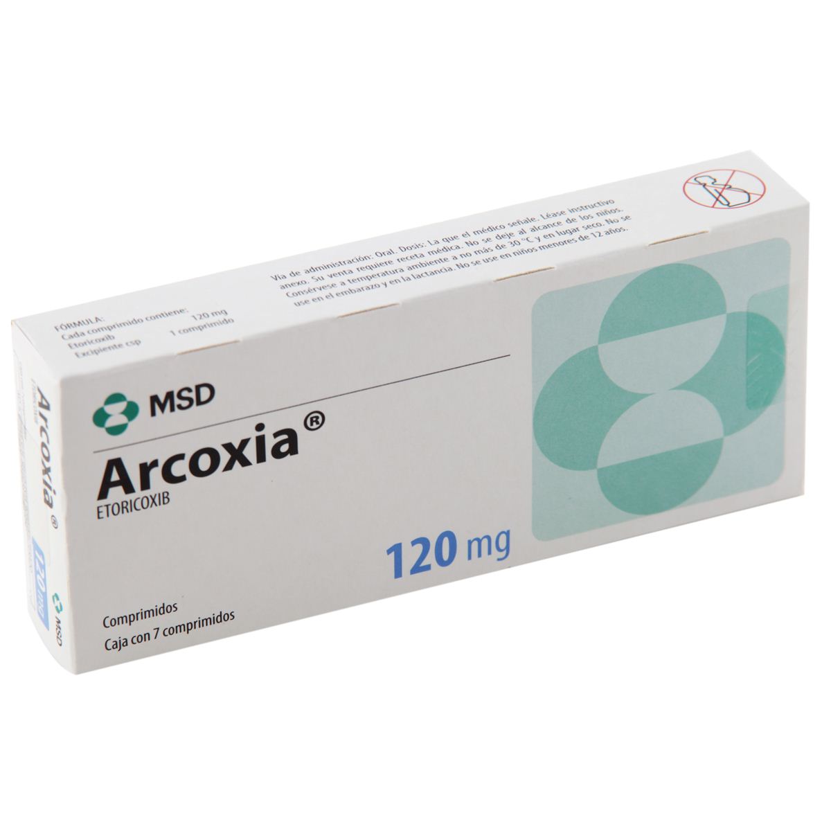 Arcoxia 120mg Com 7 image number null