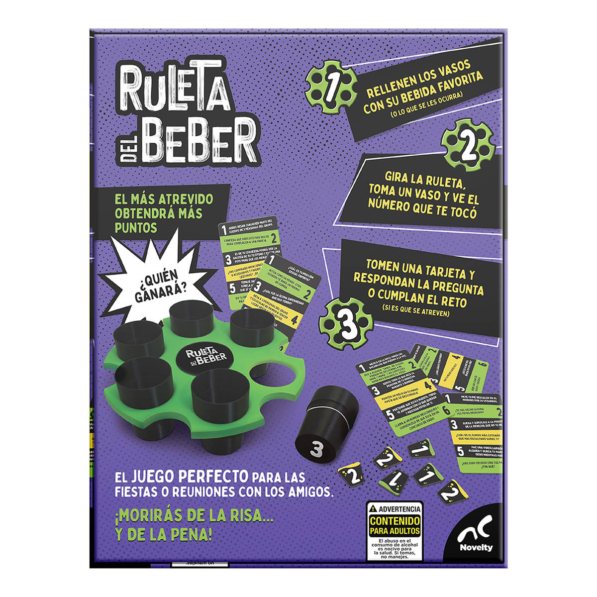 Juego de Fiesta Ruleta del Beber image number null