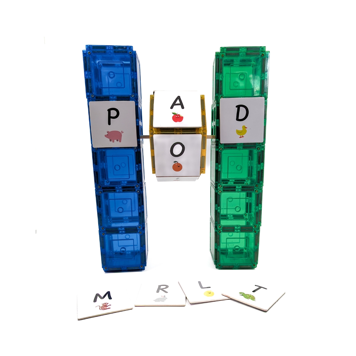 Set Mosaicos Magnéticos Alfabeto en Mayúsculas 40 Piezas Learn & Grow Toys image number null