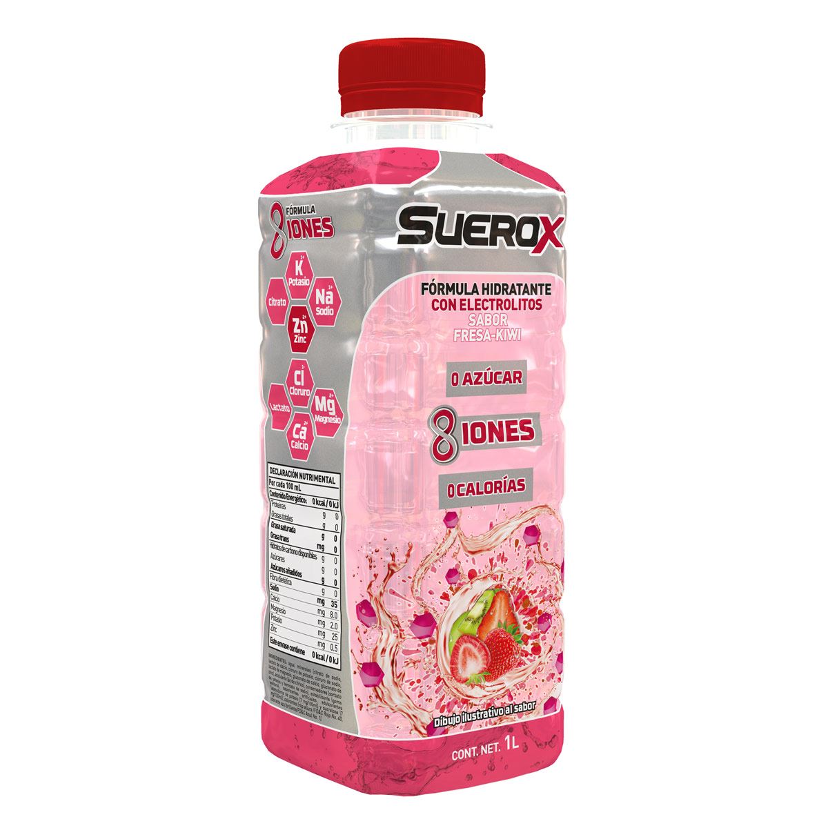 Suerox&nbsp;Adulto Fresa Kiwi&nbsp;1 L image number null