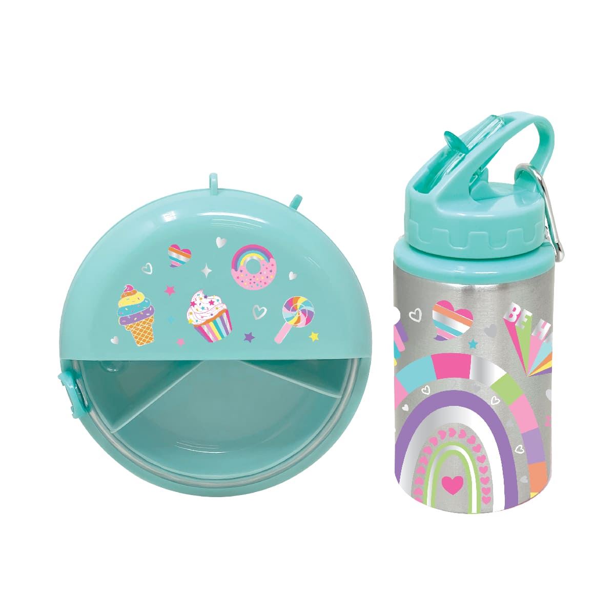 Juego de Snack On the Go Arco&iacute;ris Hot Focus 453RB image number null