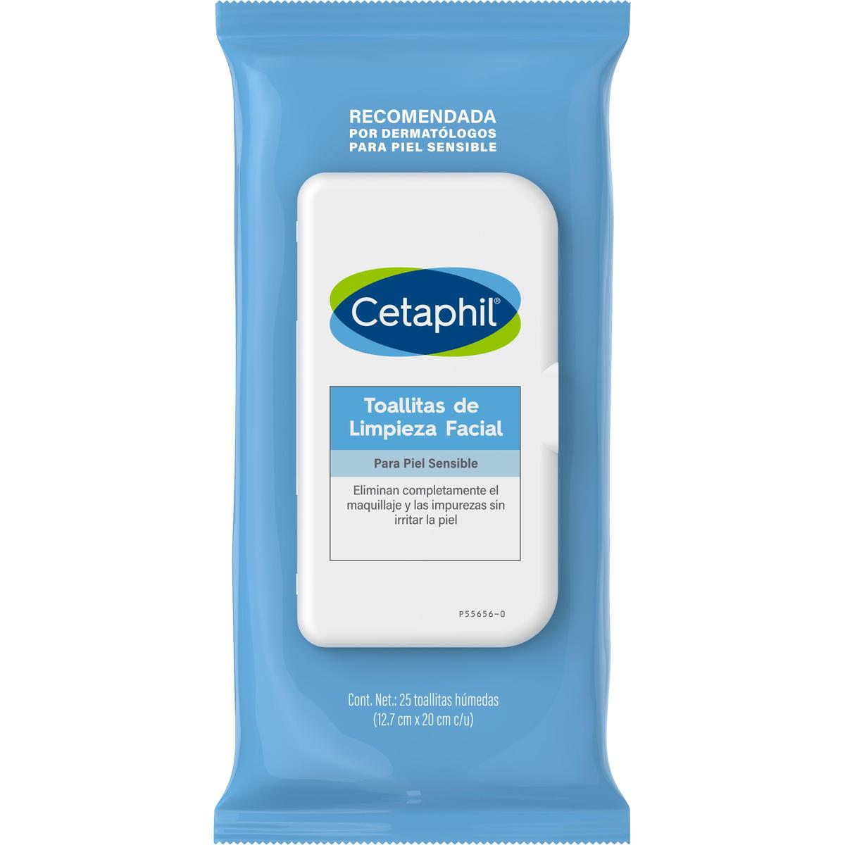 Cetaphil Toallitas de Limpieza Facial 25 toallitas image number null