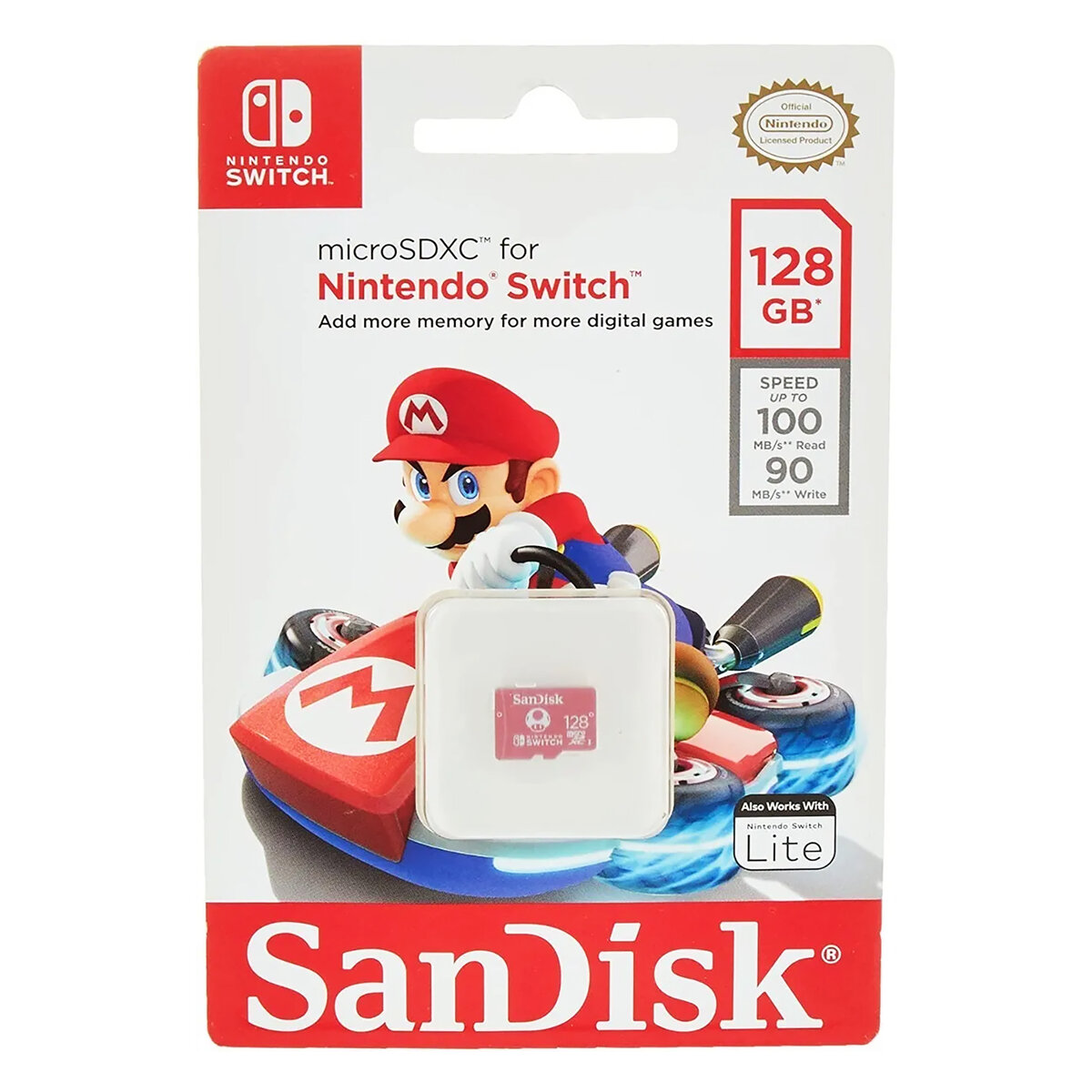 Tarjeta Sandisk micro SD 128 gb para Nintendo Switch image number null