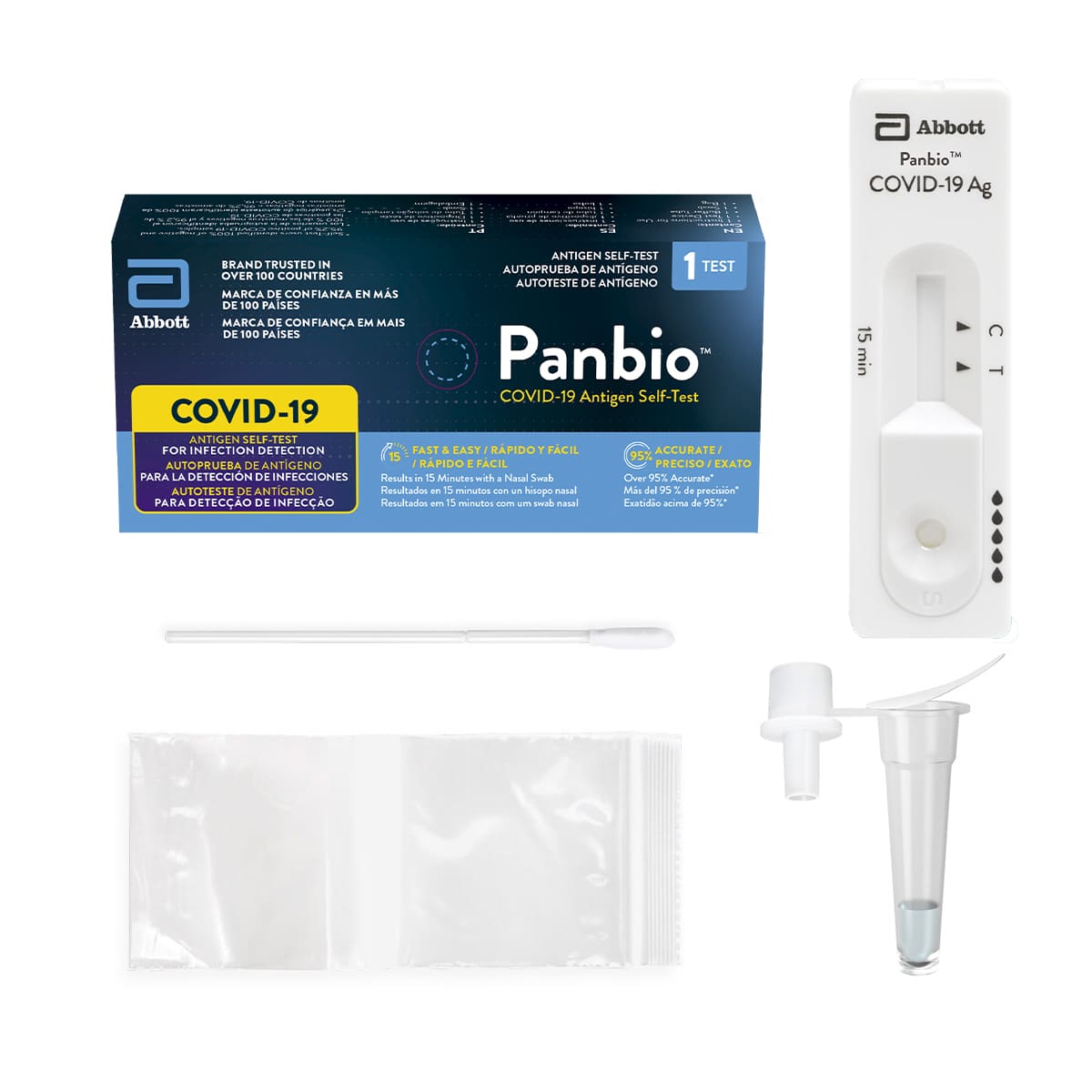 Panbio Autoprueba de Antígeno COVID-19  Abbott image number null