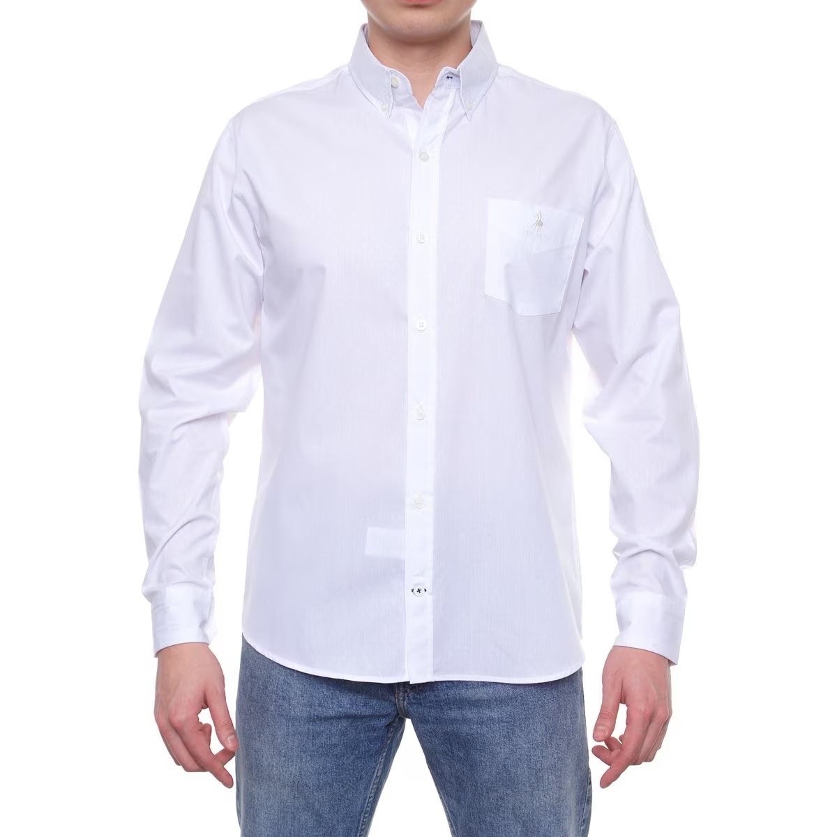 Camisa Casual Talla Mediana para Hombre Polo Club image number null
