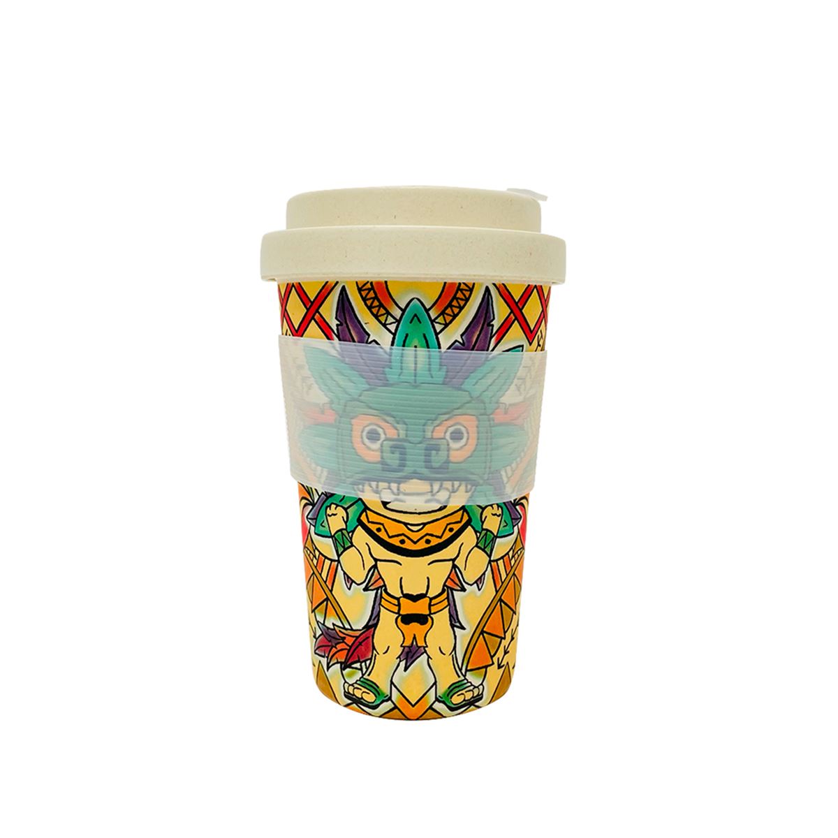 Vaso Cafetero de Bamb&uacute; Prehisp&aacute;nicos By Mexico image number null