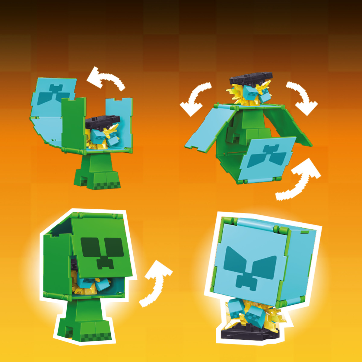 Figura de Acción Minecraft Vanilla Flippin' 3.75 ¡Colecciónalos todos!" image number null